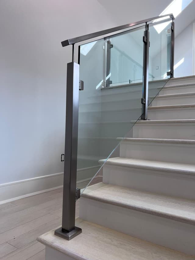 Single Steel Metal Railing Metro Railings | Stainless Steel Railings